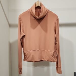 Lululemon Women's Terracotta Cowl Neck Pullover Sweater